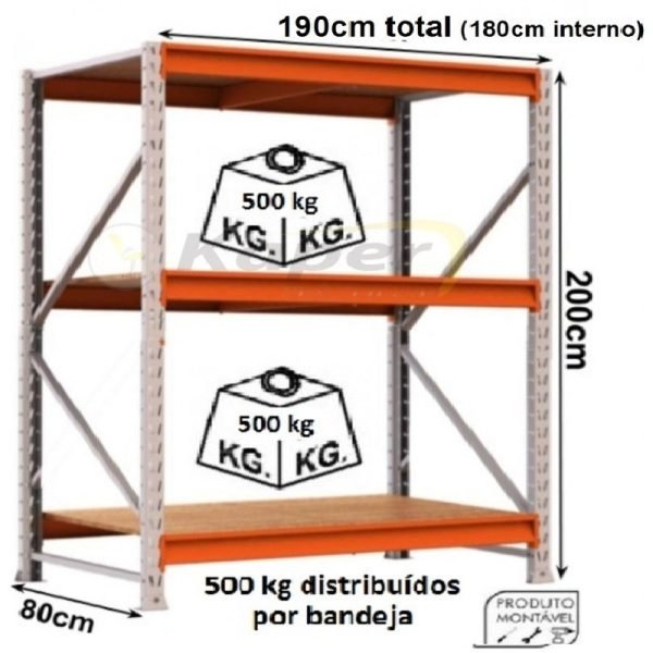 E-230 MINI PORTA PALLET 180 - 2M