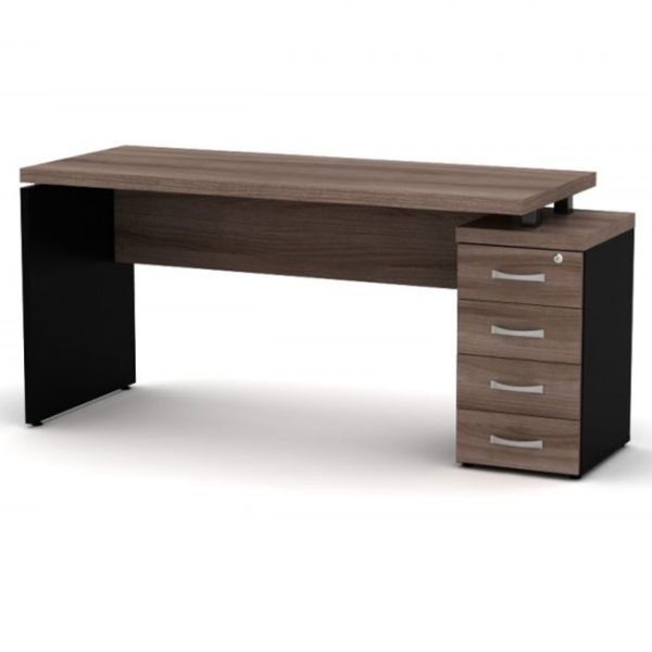 M-160 MESA 164CM X 60CM C / GAVETEIRO 4 GAVETAS