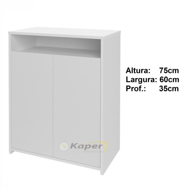 A-01 ARMARIO BAIXO BRANCO ARTANY