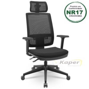 C-585 CADEIRA PRESIDENTE BRIZZA PLAXMETAL