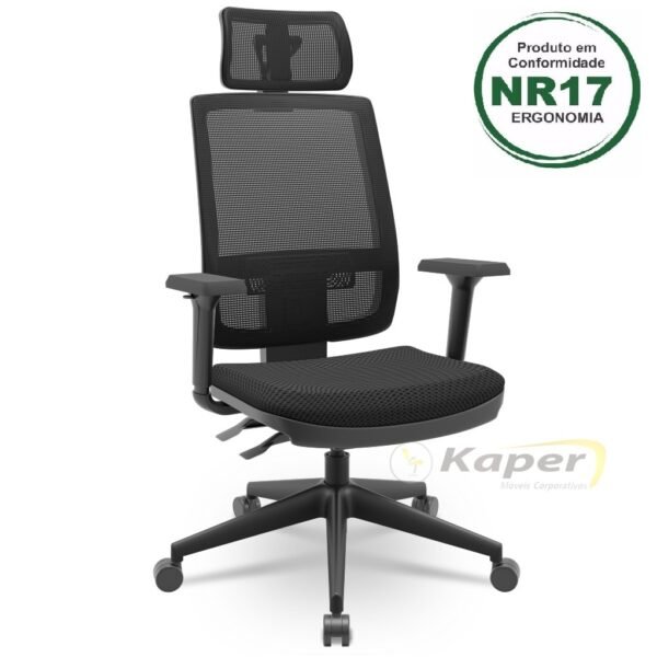C-585 CADEIRA PRESIDENTE BRIZZA PLAXMETAL