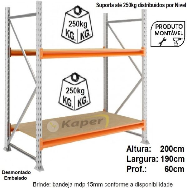 E-200 MINI PORTA PALLET  P60 2N