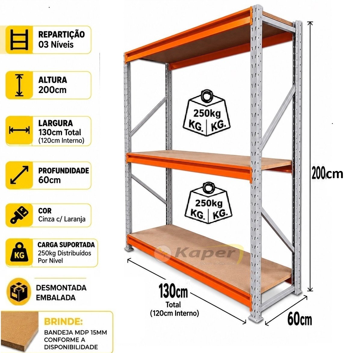 E-200 MINI PORTA PALLET L-130 P60